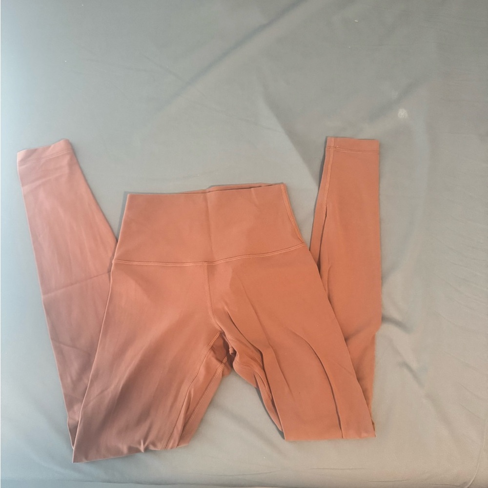 Lululemon Align High-Waisted Rust Leggings
